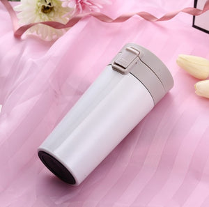 Thermos Mug With Filter Double Wall Stainless Steel