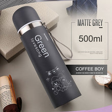 Load image into Gallery viewer, 500 Ml Bullet Thermos Bottle Cute Bear